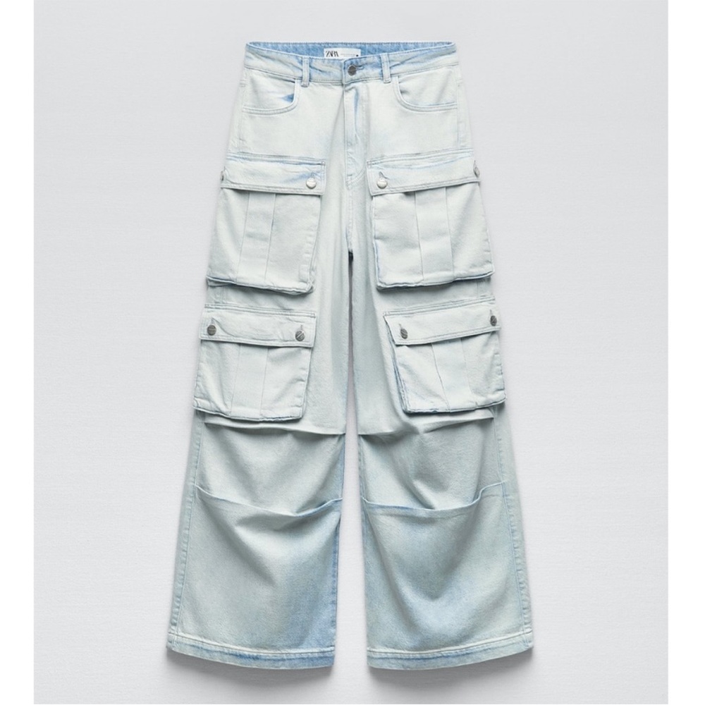 NWOT Zara Jean cargos - Picture 2 of 8